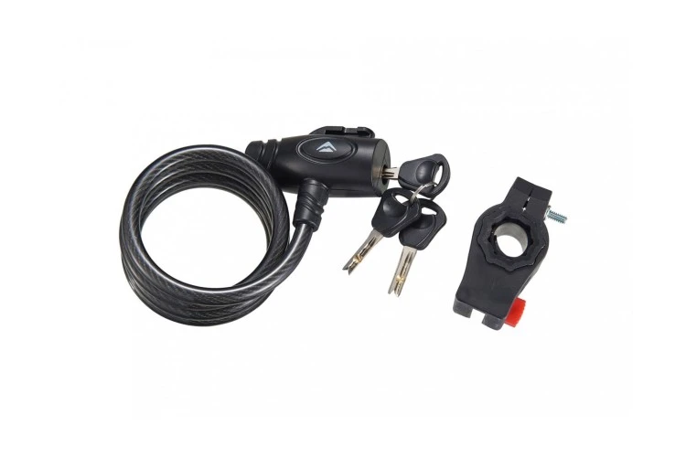 MERIDA CANDADO CABLE LLAVES 180MM 1 MERIDA CANDADO CABLE LLAVES 180MM